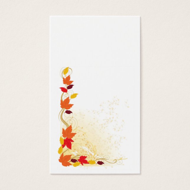 Najaarsgrens Visitekaartjes (Voorkant)