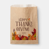 Najaarskleur | THANKSGIVING Bedankzakje (Voorkant)