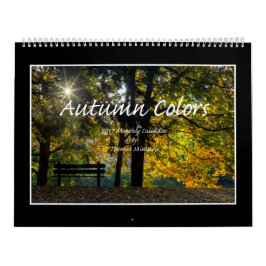 Najaarskleuren 2017 agenda van Thomas Minutolo Kalender