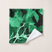 Najaarskleuren, bladeren 7 bad handdoek (Wasdoekje)