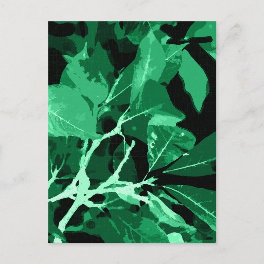 Najaarskleuren, bladeren 7 briefkaart (Voorkant)