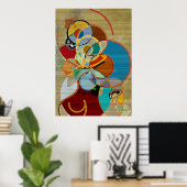 Najaarsoogst - Abstract Poster (Thuiskantoor)