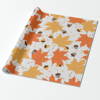 najaarspatroon naadloos patroon cadeaupapier