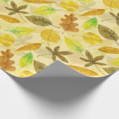 Najaarspatroon waterverf 2 cadeaupapier (Hoek)