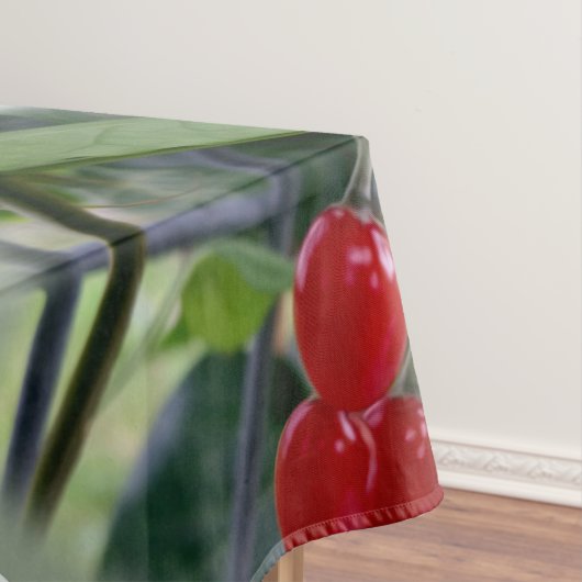 Najaarsrode vlekken tafelkleed (Voorbeeld)