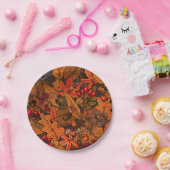 Najaarsschatten Papieren Bordje (Feest)