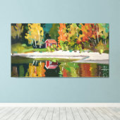 Najaarsservice Canvas Afdruk (Insitu (Houten vloer))