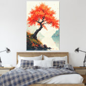Najaarsservice Canvas Afdruk (Insitu (Slaapkamer))