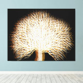 Najaarsstructuur Canvas Afdruk (Insitu (Houten vloer))