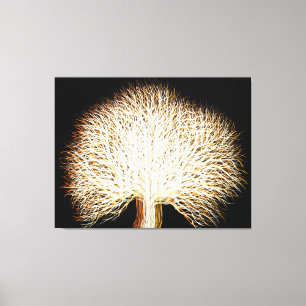 Najaarsstructuur Canvas Afdruk