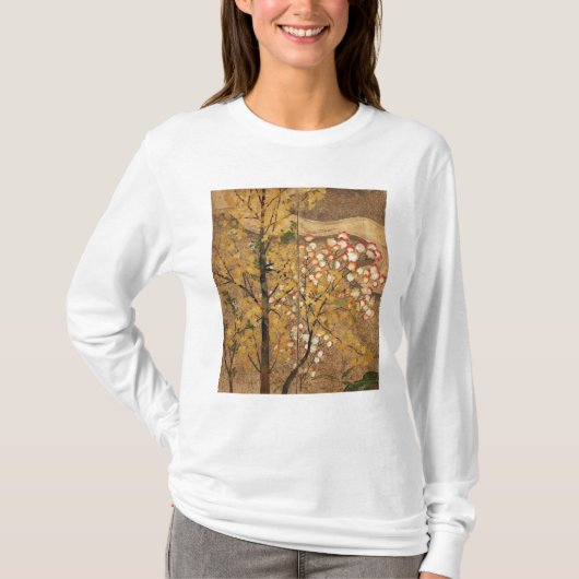 Najaarsstructuur T-shirt (Voorkant)