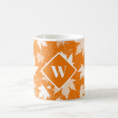 Najaarstop van het Patroonmonogram van het fallonf Koffiemok (Center)