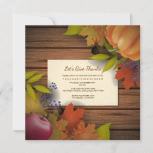 Najaarsuitnodiging Kaart