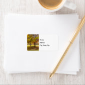 NajaarsUitzicht Bench Adresetiketten Etiket (Insitu)