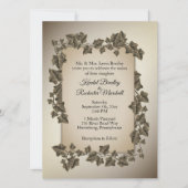 Najaarsviering bruiloft uitnodiging 5,5 x 7,5 inch (Voorkant)