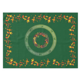 Najaarswiel van de altaarstof tafelkleed