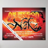 NAKA OH MON DIEU POSTER (Devant)