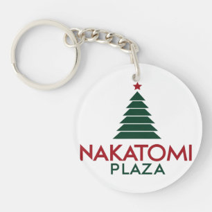 Nakatomi Plaza Kerstmis Sleutelhanger