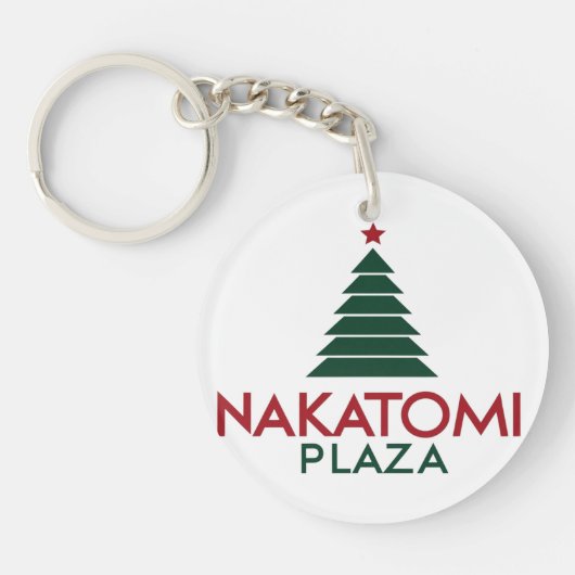 Nakatomi Plaza Kerstmis Sleutelhanger (Voorkant)