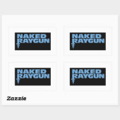 Naked Raygun Rechthoekige Sticker (Vel)