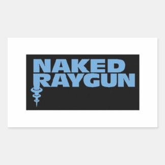 Naked Raygun Rechthoekige Sticker