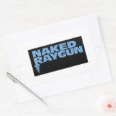 Naked Raygun Rechthoekige Sticker (Envelop)