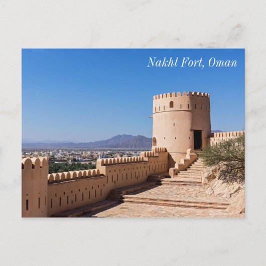 Nakhl Fort, Oman Briefkaart (Voorkant)