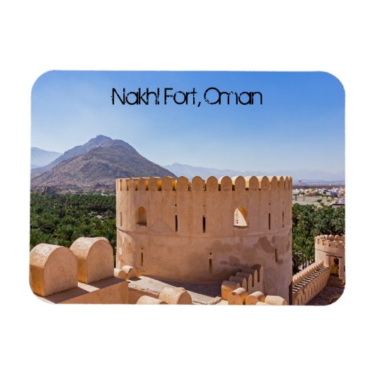 Nakhl Fort, Oman Magneet (Horizontaal)