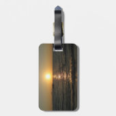 Naklua Beach Sunset ... Pattaya, Chonburi, Thailan Bagagelabel (Achterkant verticaal)