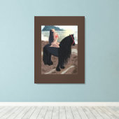 Nakoming — Verpakt canvas Afdruk (Insitu (Houten vloer))