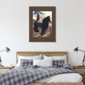 Nakoming — Verpakt canvas Afdruk (Insitu (Slaapkamer))