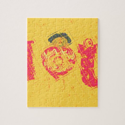 Nakupenda - I Love U Swahili Tekst Betekenis Kunst Legpuzzel (Verticaal)