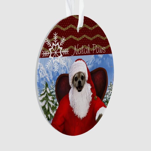 Nalah Paws Ornament (voorkant)