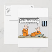 naleving van het federale richtsnoer gevangenen briefkaart (Voorkant / Achterkant)