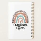 Nalevingsagent Rainbow Leopard Funny Gift Planner (Achterkant)