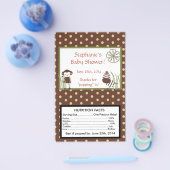 Nali Oerwoud Personalized Microwave Popcorn Wrappe Flyer (Enkel)