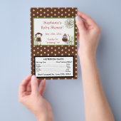 Nali Oerwoud Personalized Microwave Popcorn Wrappe Flyer (Hand)