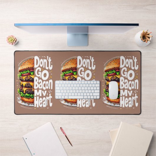 N'allez pas Bacon Mon coeur amusant jeu de nourrit (Bureau 1)