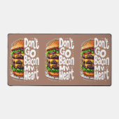 N'allez pas Bacon Mon coeur amusant jeu de nourrit (Recto)