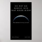 N'Allez Pas Doucement Dans Cette Belle Poster De N (Devant)