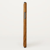Nalu Lua Faux Koa Wood Surfboard Case-Mate iPhone Case (Achterkant / rechts)