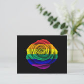 Nam de Vrolijke Trots van de regenboog Vlag op Briefkaart (Staand voorkant)