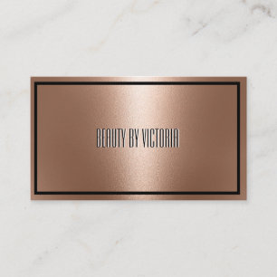 Nam Gouden rosegold minimalistische elegant en Visitekaartje