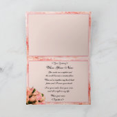 Nam het Hart van het Bloemblaadje - binnen Vers - Kaart (Binnen)