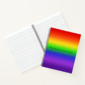 Nam Myoho Renge Kyo Rainbow Gradient Notitieboek (Binnen)