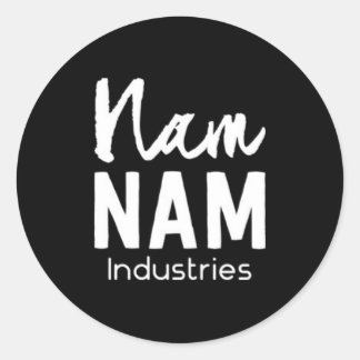 Nam Nam Industries invertert bilde Ronde Sticker