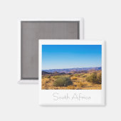Namaqualand Nature View Afrique du Sud SA Magnet (Recto/Verso)