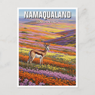 Namaqualand Zuid-Afrika Reizen Briefkaart