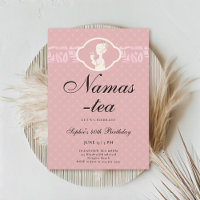 Namas-Tea Schattige Roze Blush 40ste Verjaardags T
