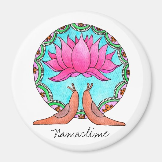 Namaslime magneet (Voorkant)